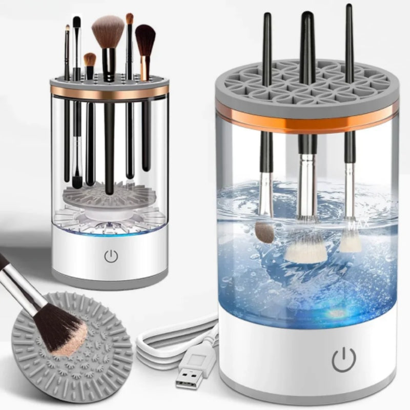Automatic Makeup Brush Cleaner – Clean Brushes in 30 Seconds